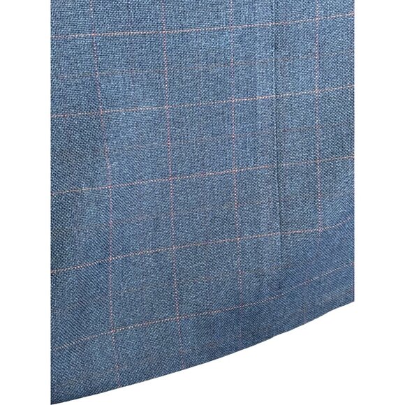 Ermenegildo Zegna Blue Wool Cashmere Taglio Escusivo Blazer Luxury‎ Jacket Sz 50 - Picture 9 of 14